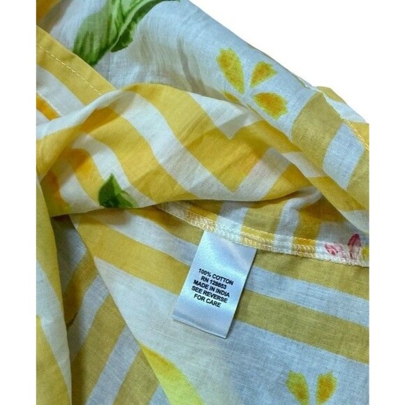 Calypso St. Barth Lemon Button Up Shirt Women's Size Small - Resort -Summer -New - Picture 4 of 7